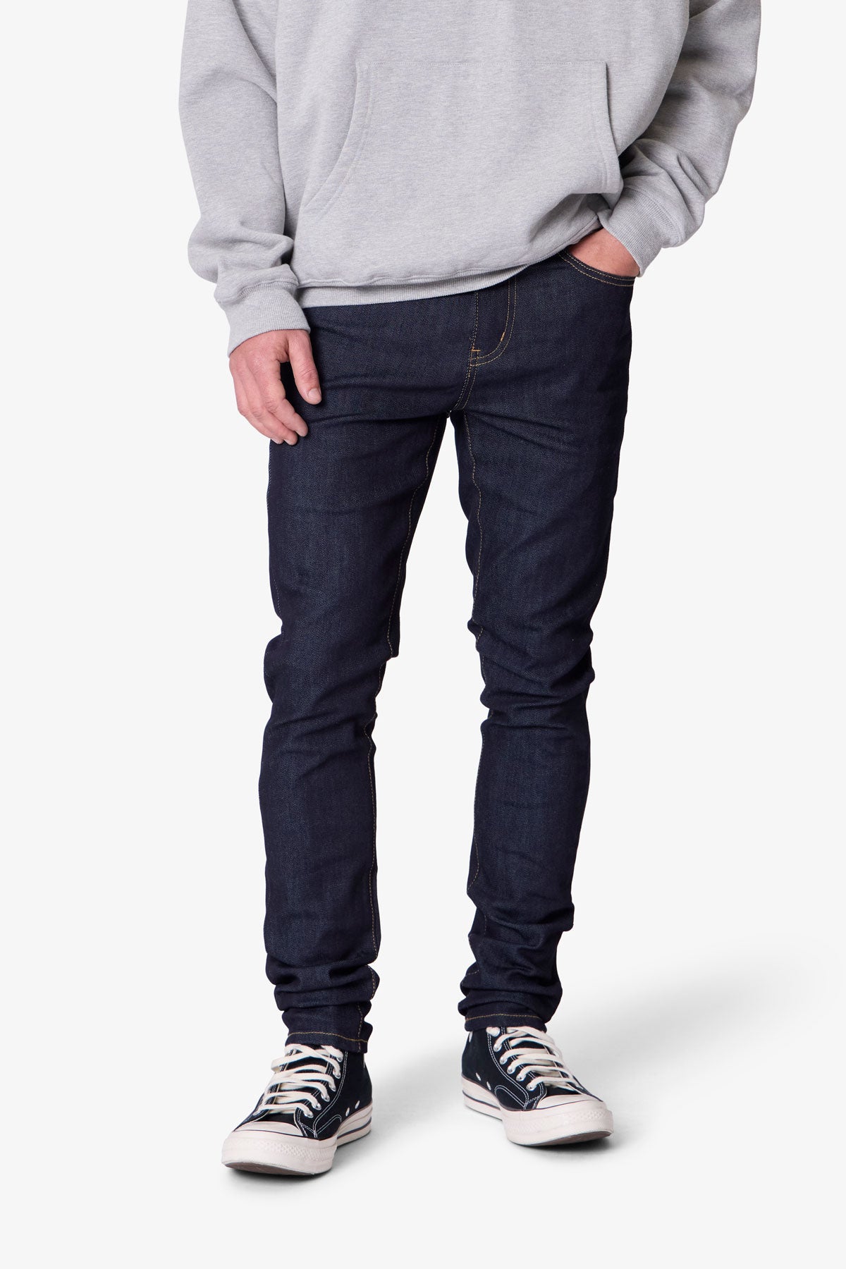 Raw Skinny Denim - Rinsed Indigo