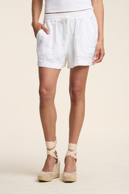 SUTTON HEAVY LINEN SHORT