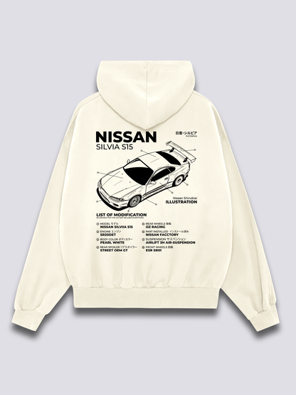 Silvia Blueprint Hoodie