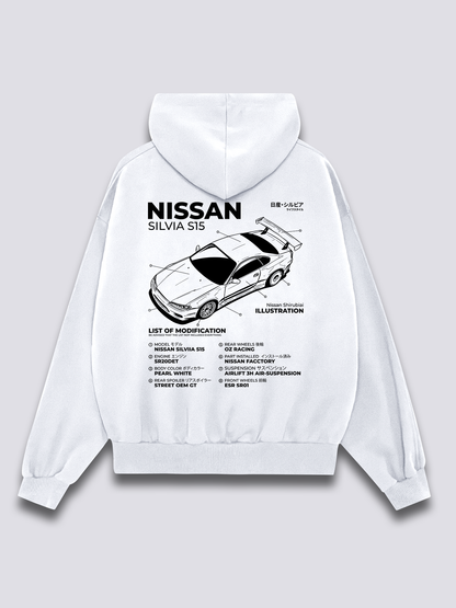 Silvia Blueprint Hoodie