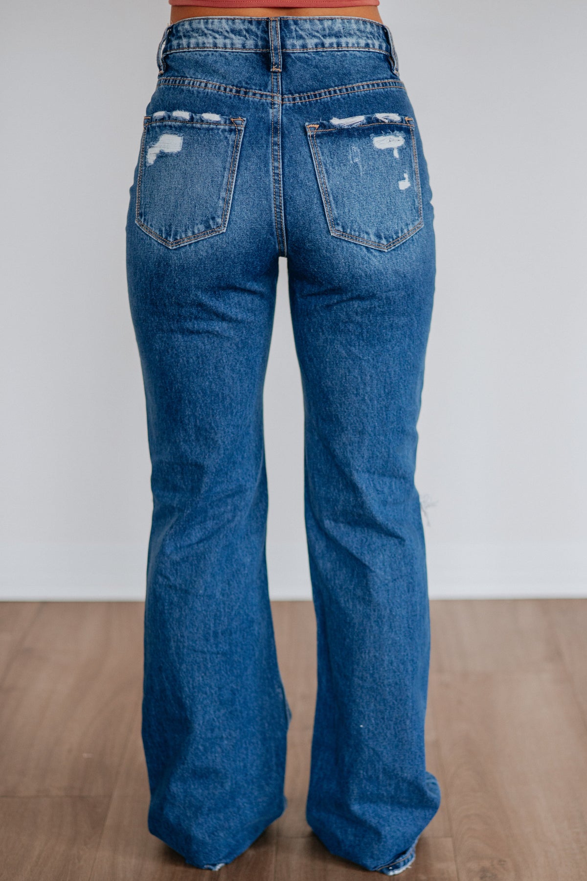 Thea Flying Monkey Jeans - Dark Wash