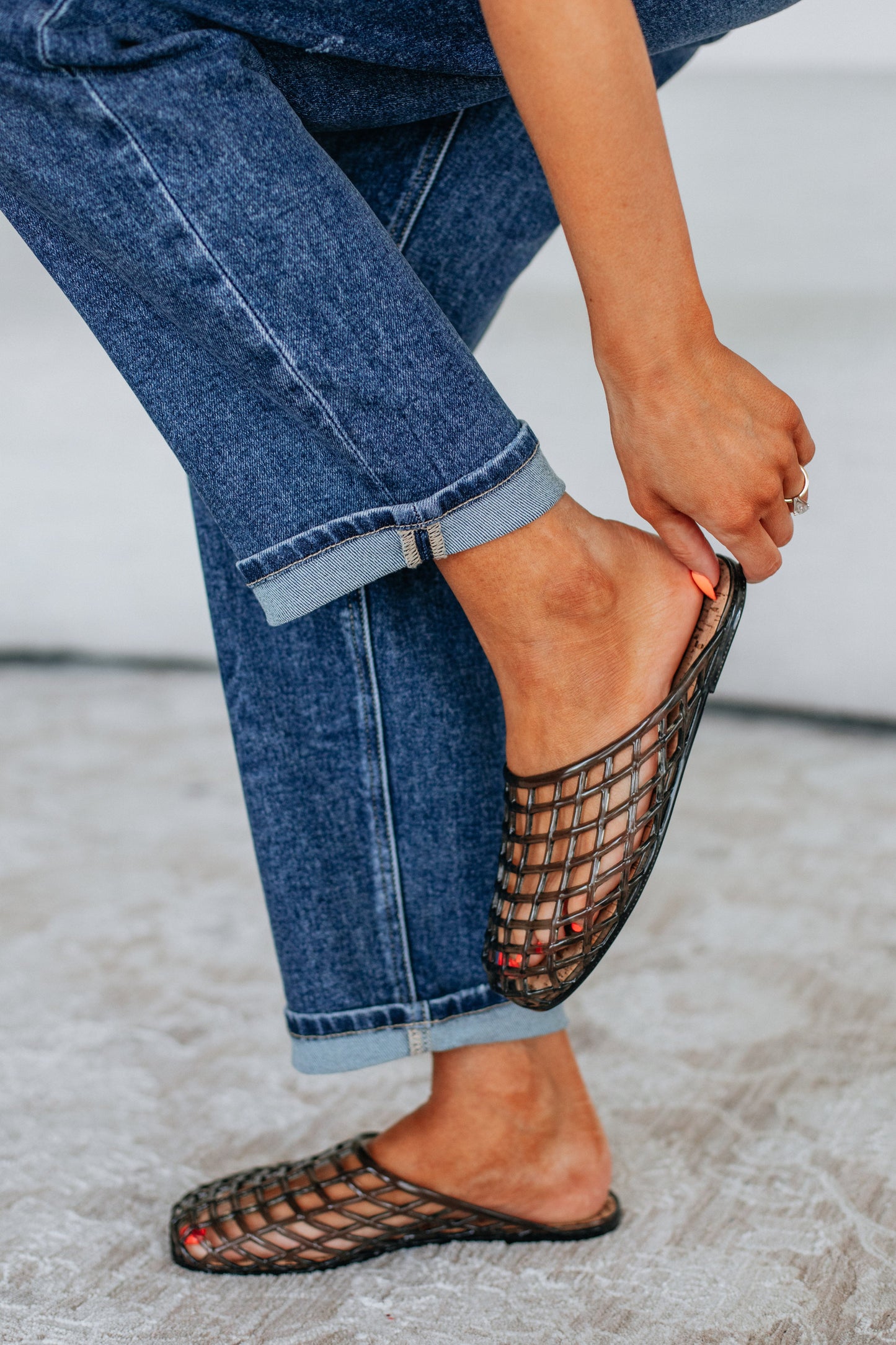 Totally Jelly Slip-On Mule