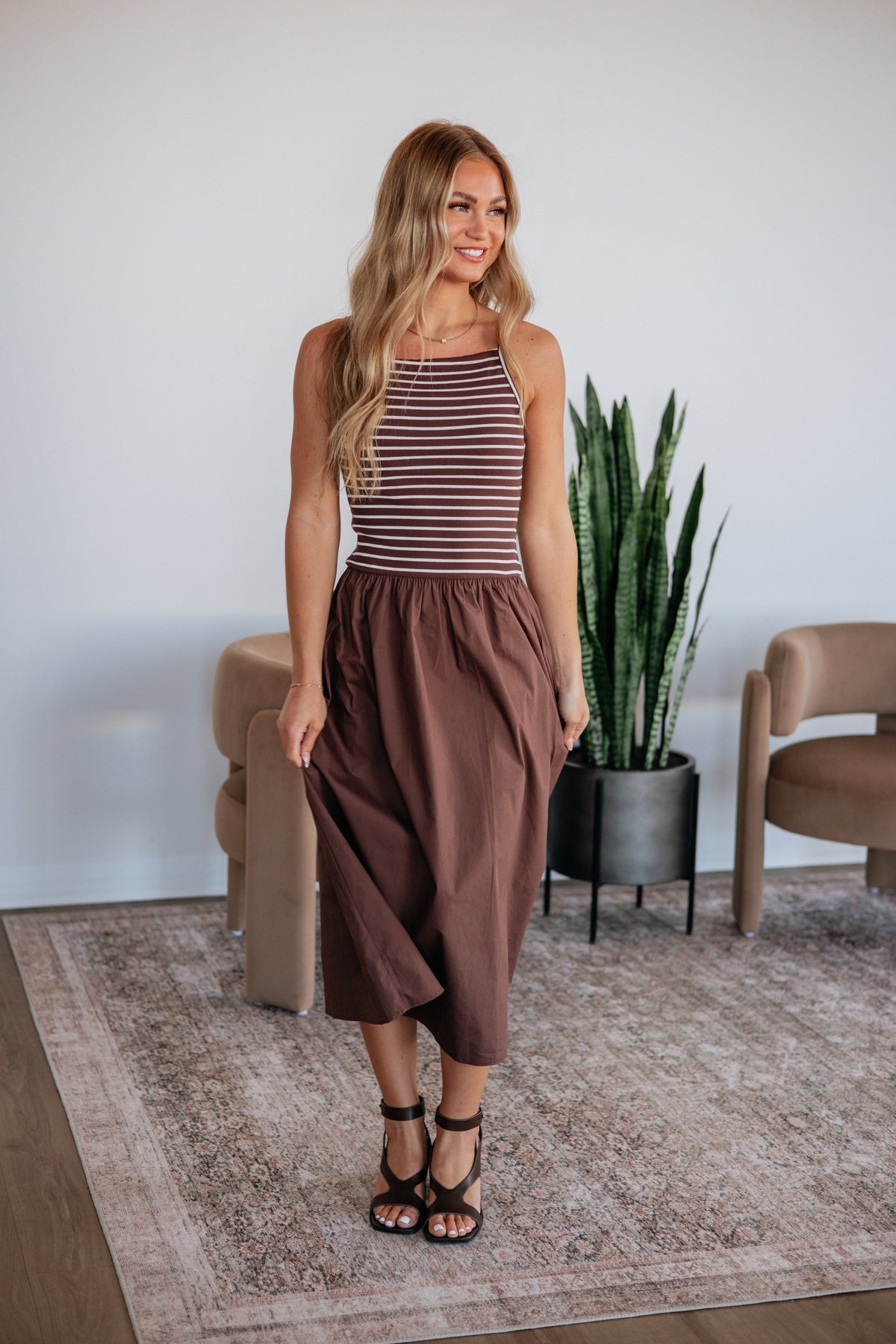 Sidney Contrast Dress