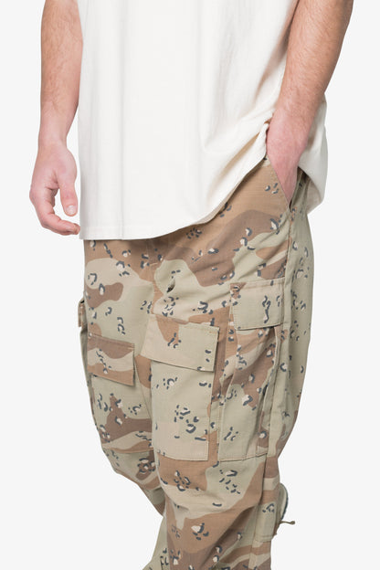 ULTRA BAGGY CAMO CARGO PANTS