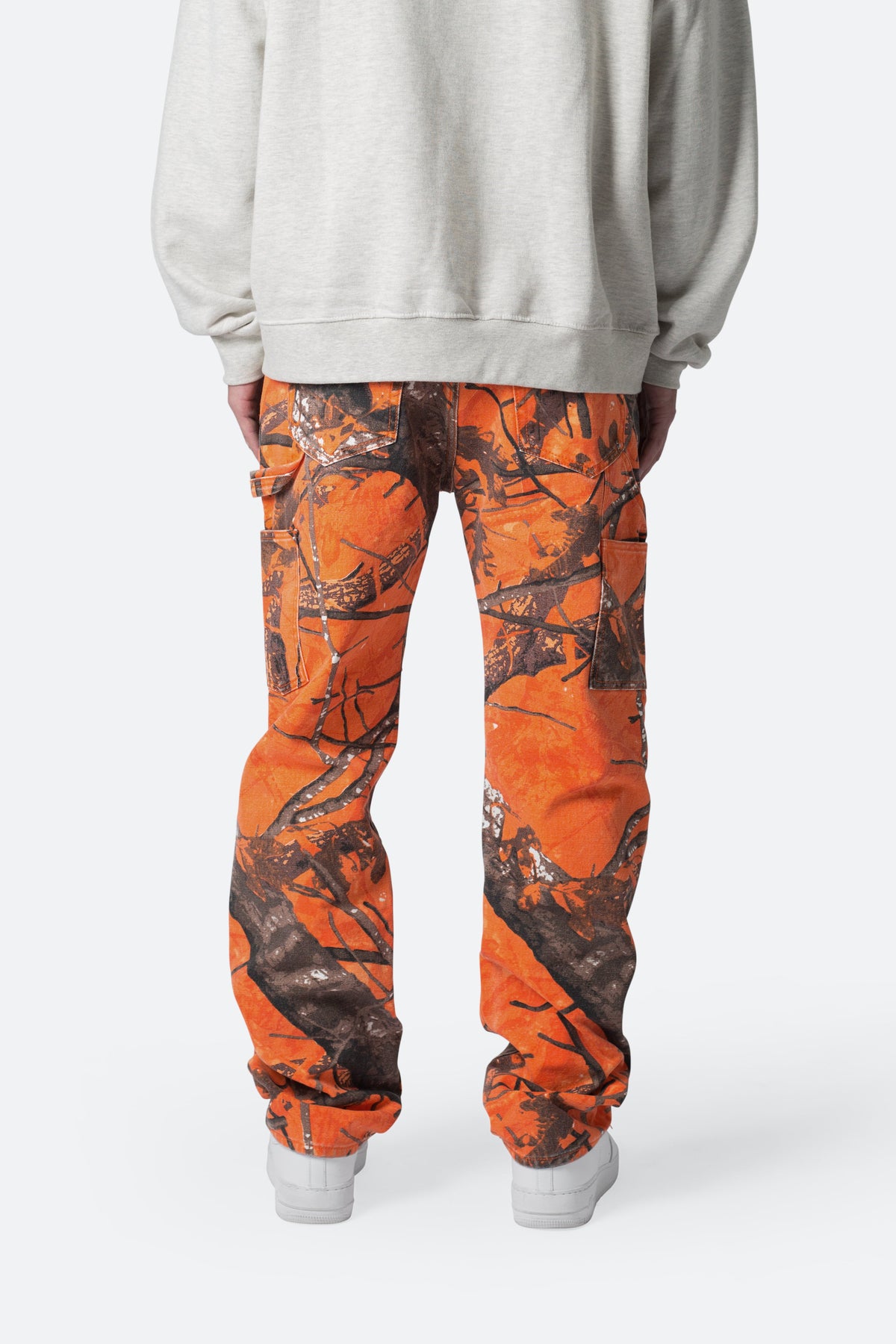 V603 Camo Carpenter Pants - Orange