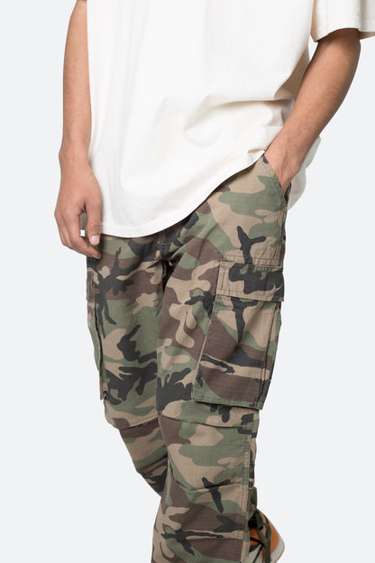 Vintage Cargo Pants - Camo