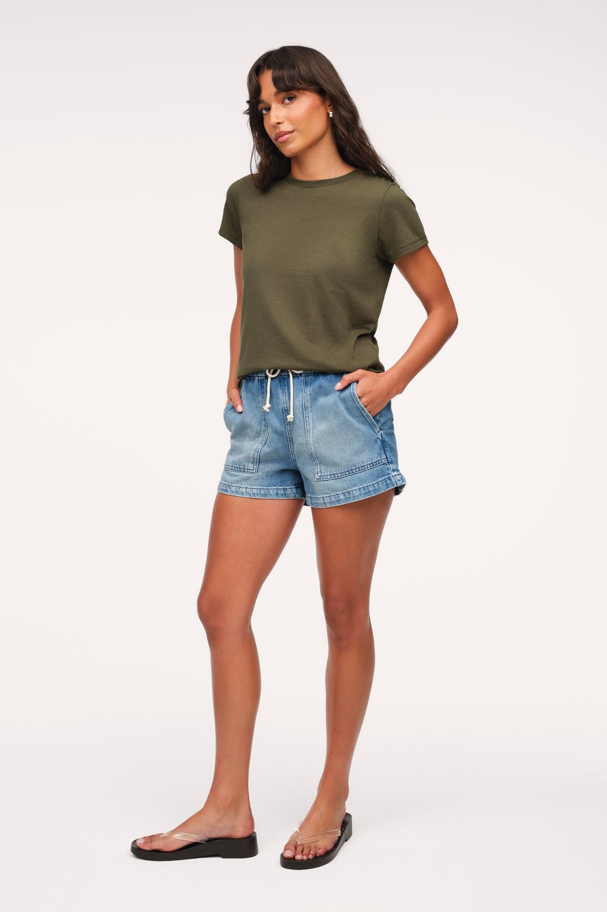 Perfect Tee | Darkest Olive