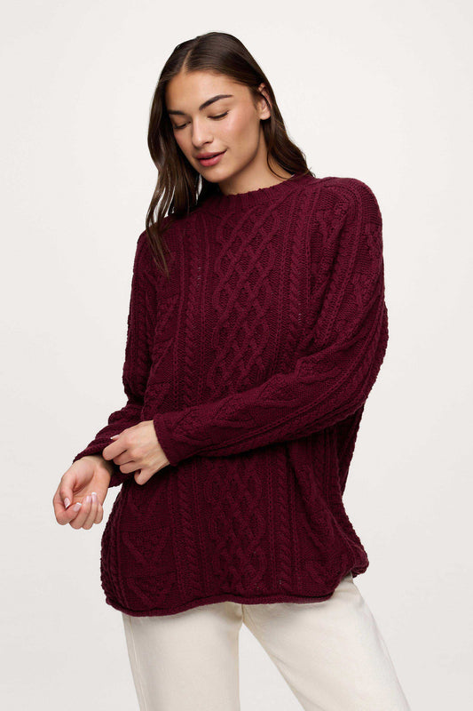 Heritage Cable Sweater