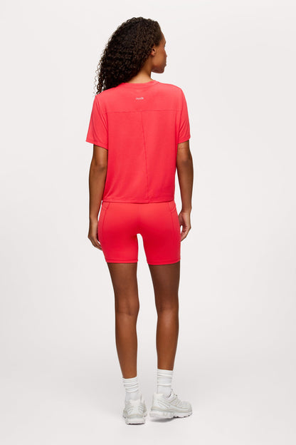 Featherweight Active Tee | Cayenne