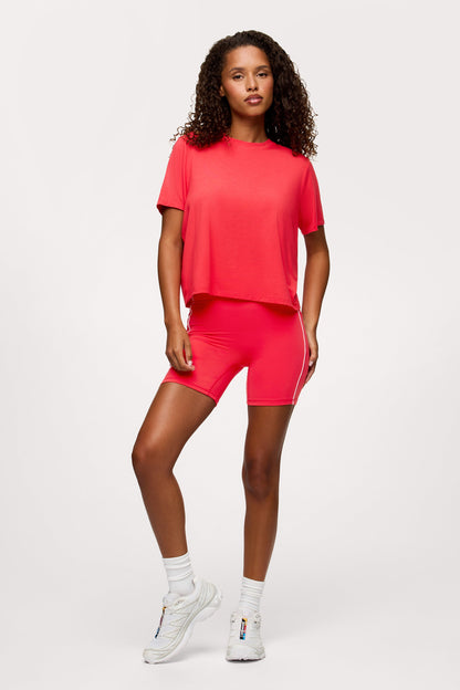 Featherweight Active Tee | Cayenne