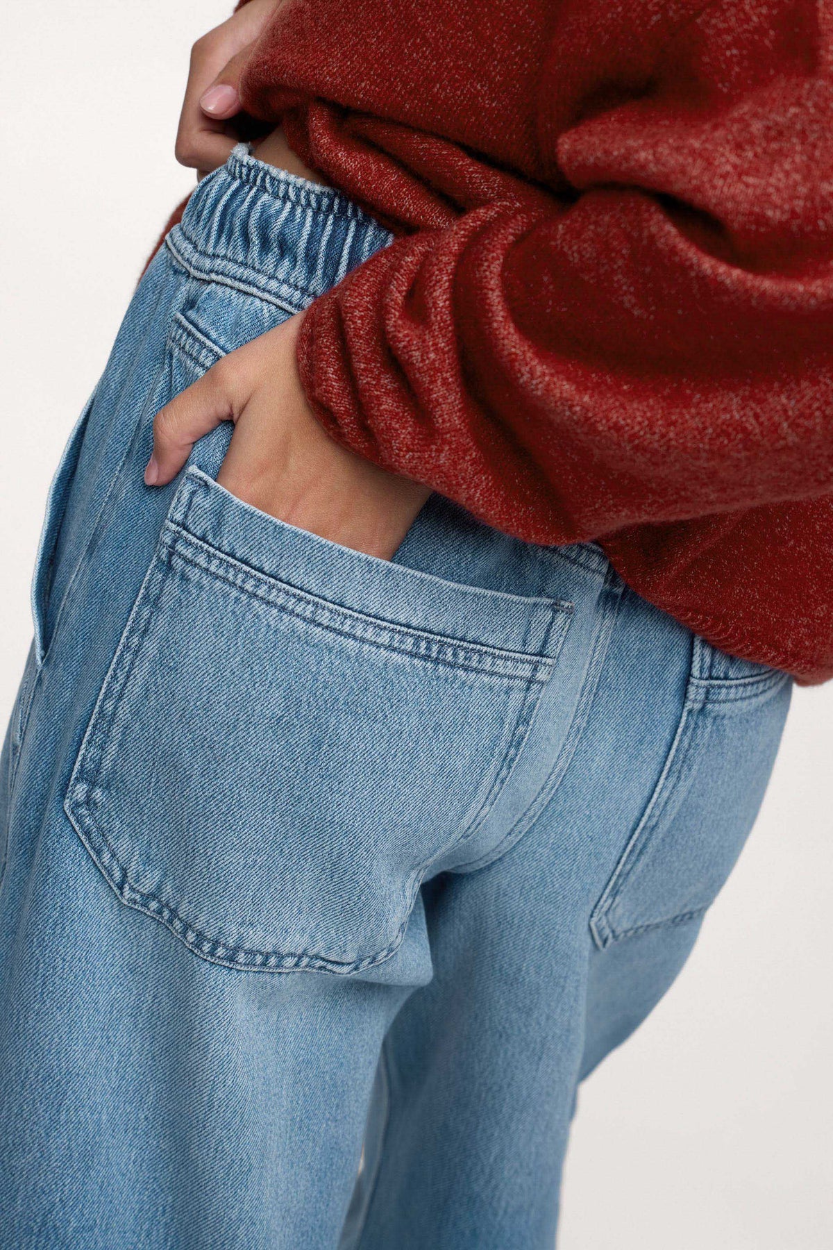 Pull-On Denim Pant | Athens