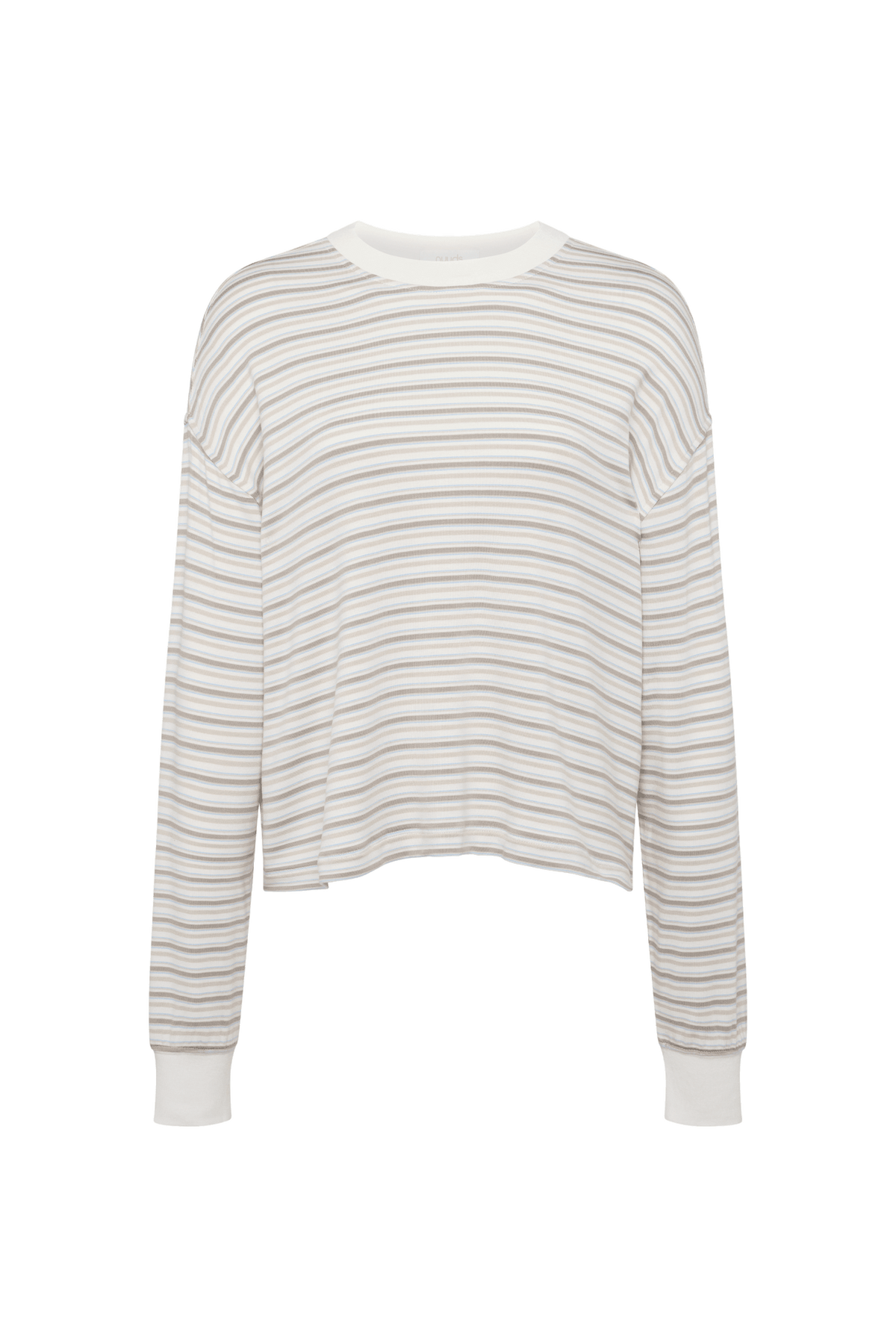 Boyfriend Stripe Tee | Cocoa Sky Stripe