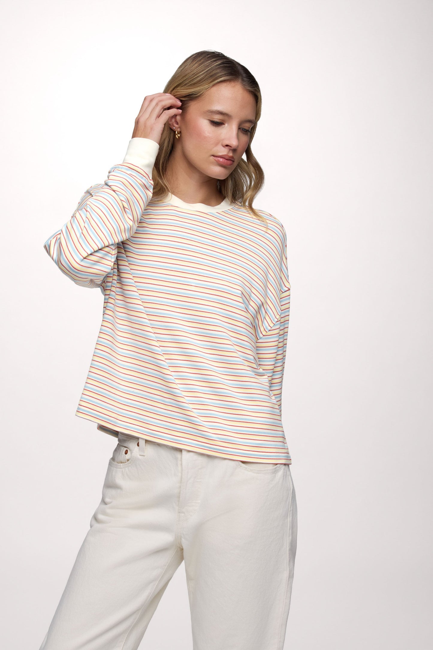 Boyfriend Stripe Tee