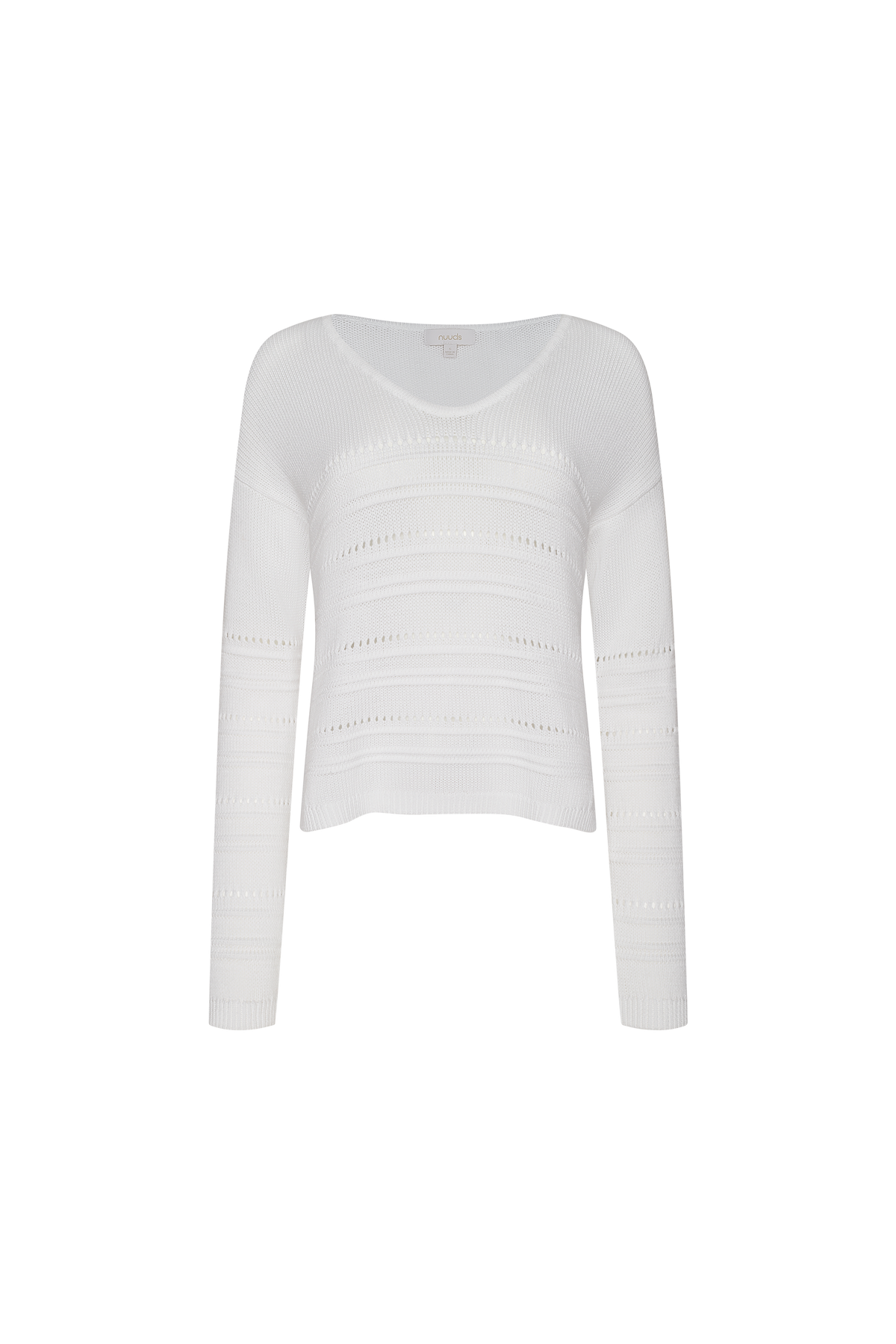 Newport Sweater | White