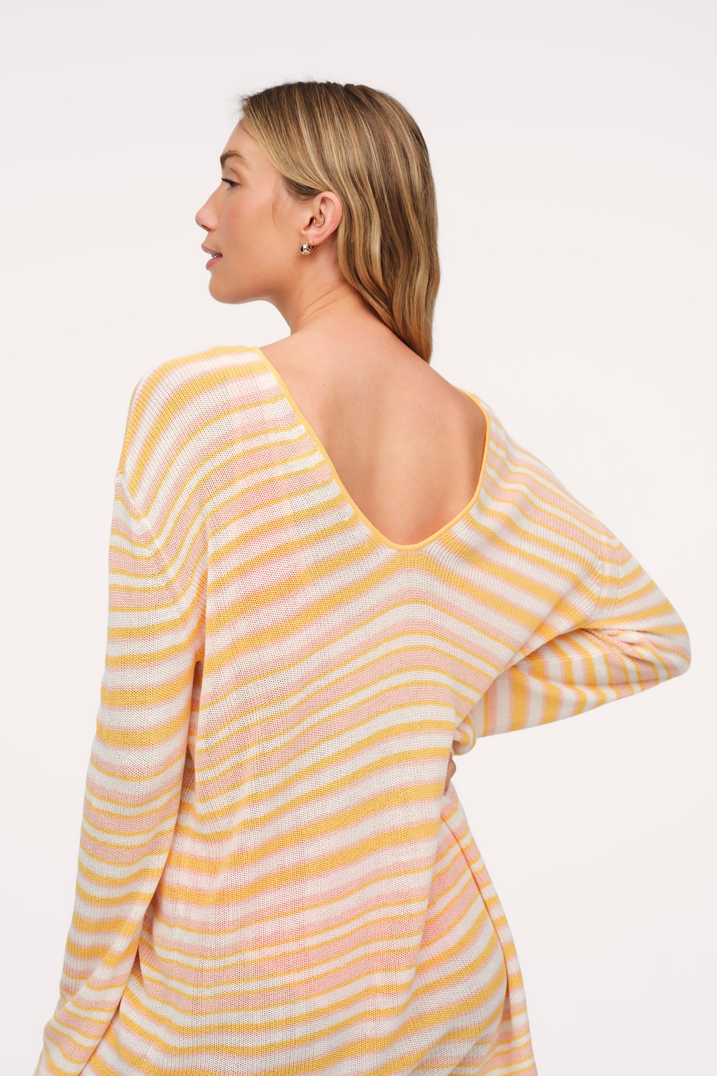 Coastal Cover Up | Mango Stripe