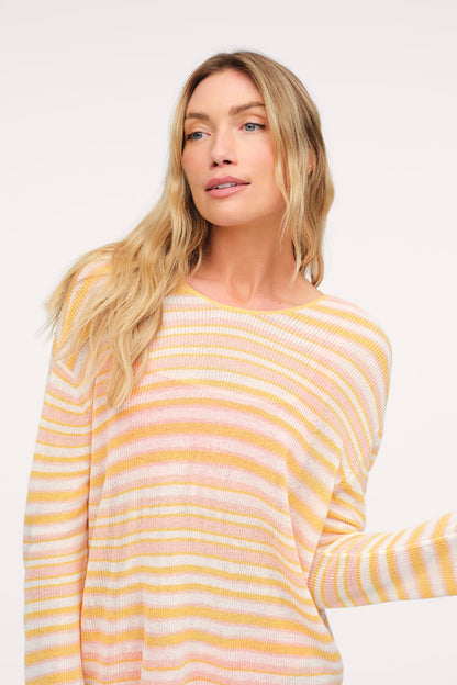 Coastal Cover Up | Mango Stripe