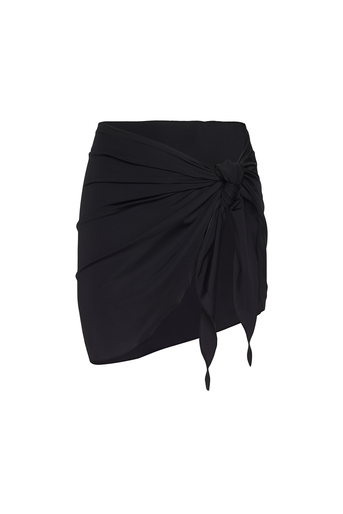 Swim Sarong | Smooth Black