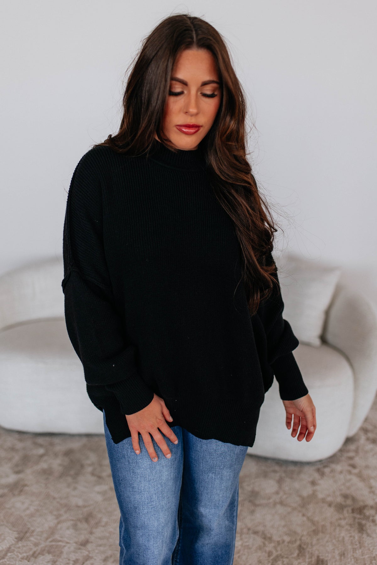 Violet Oversized Sweater