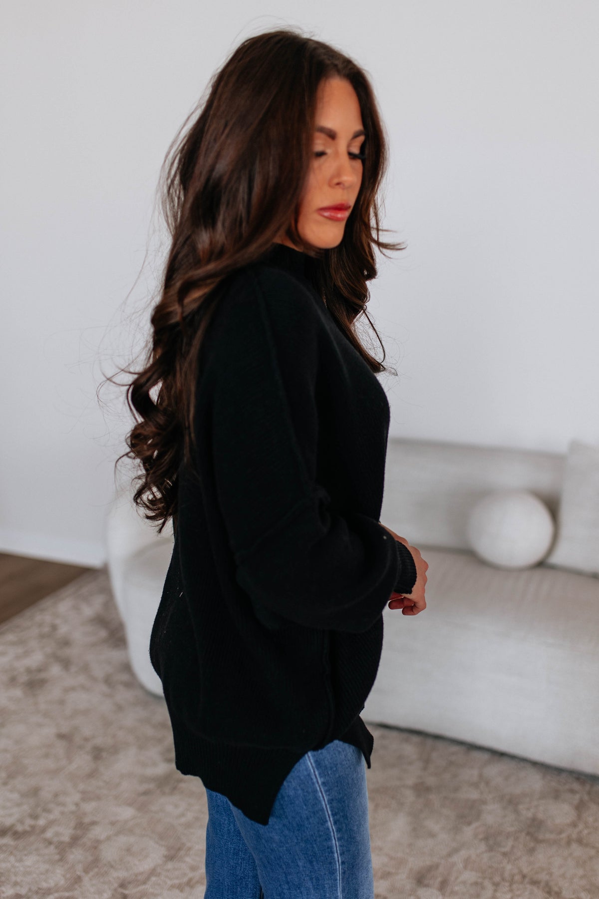 Violet Oversized Sweater