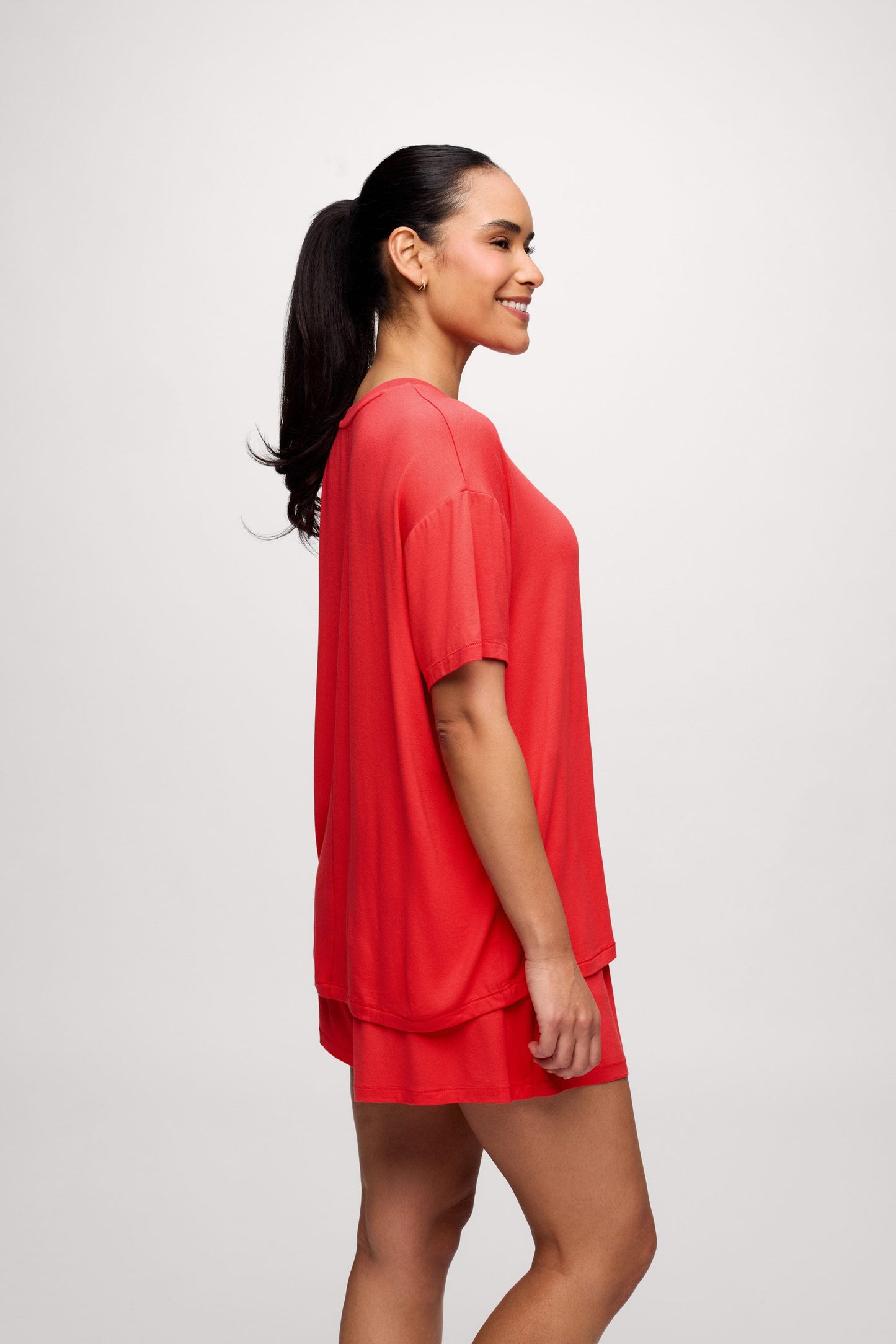 Pajama Short | Hibiscus