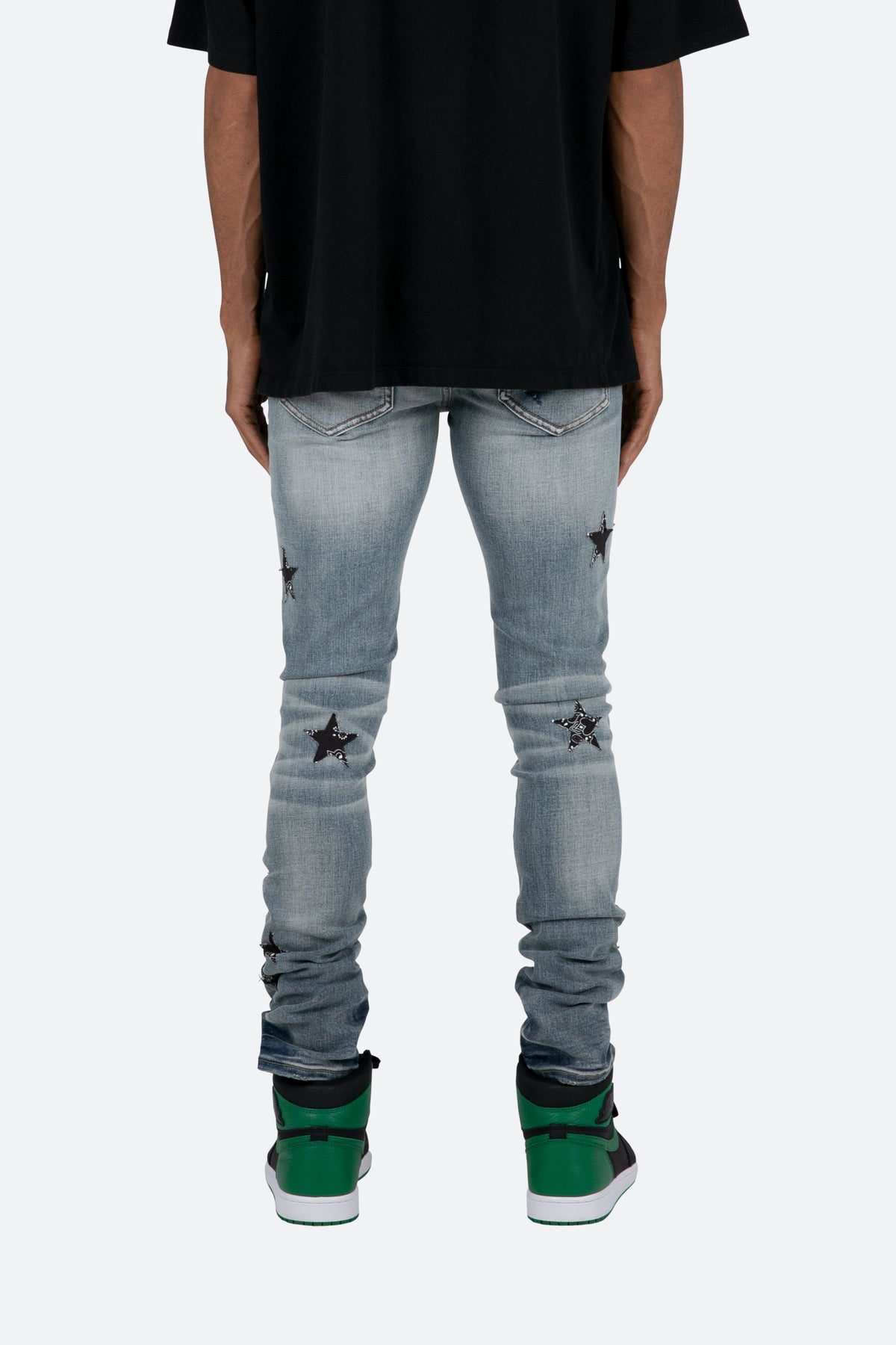 X462 Star Skinny Denim - Blue/Black
