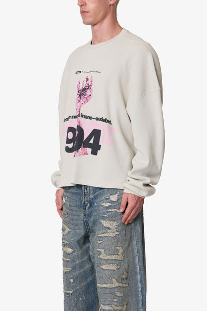 Zombie Hand Thermal Shirt - Grey