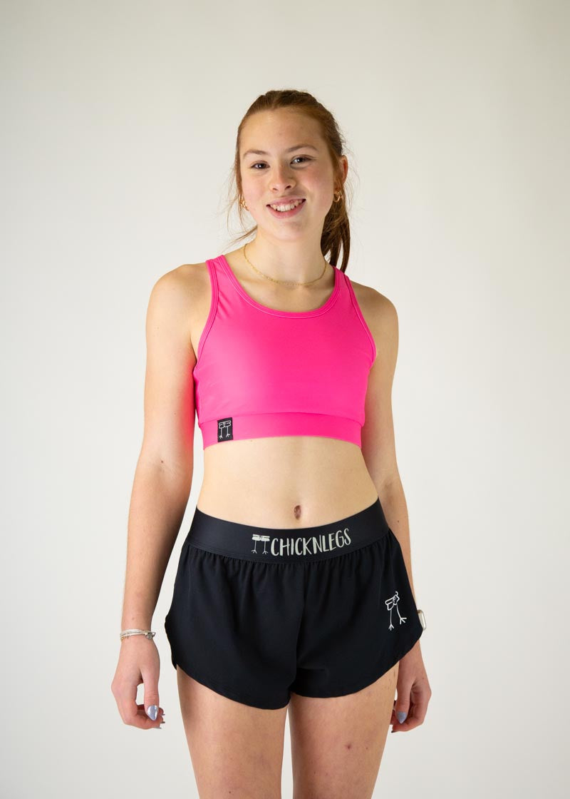 Neon Pink OG Sports Bra