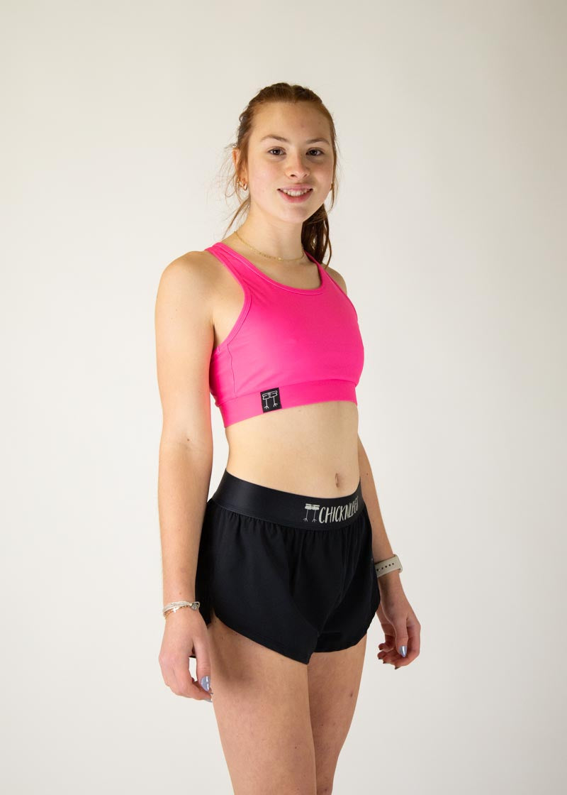Neon Pink OG Sports Bra