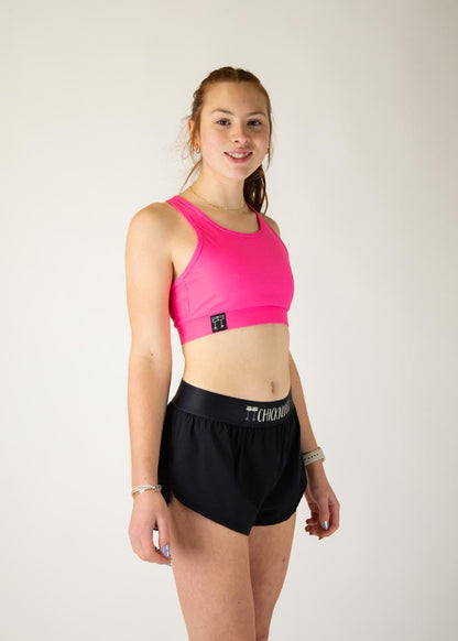 Neon Pink OG Sports Bra