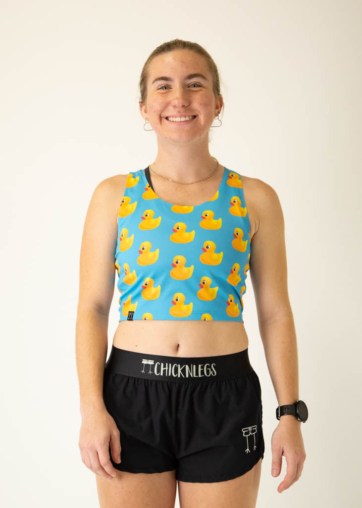 Rubber Ducky PWR Crop Top