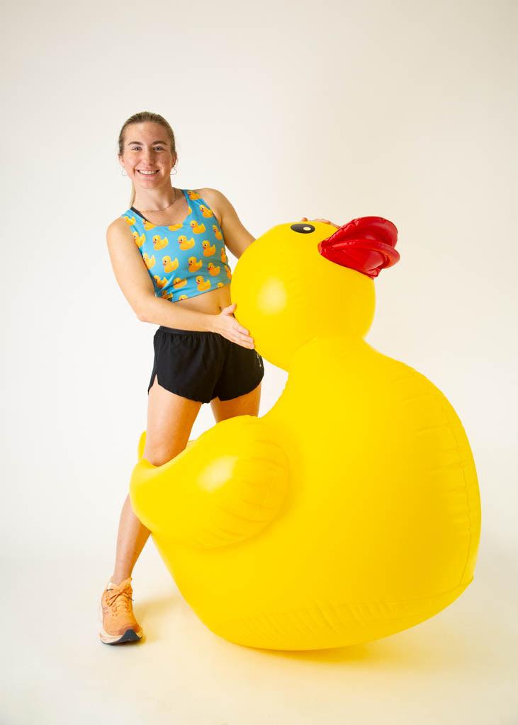 Rubber Ducky PWR Crop Top