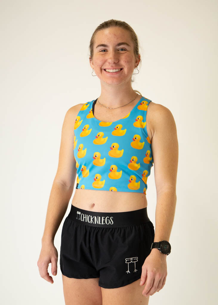 Rubber Ducky PWR Crop Top