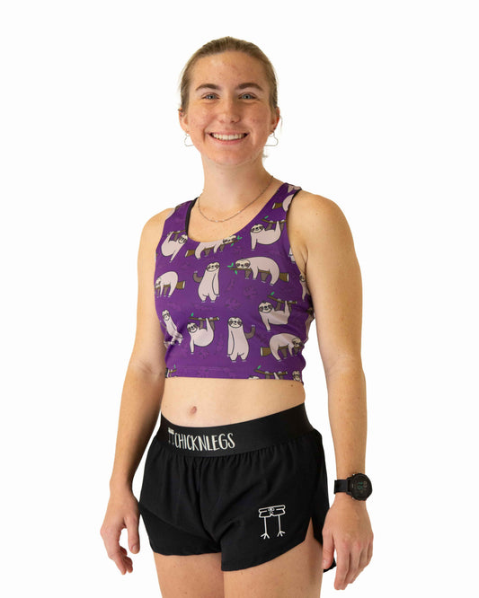 Sloths PWR Crop Top