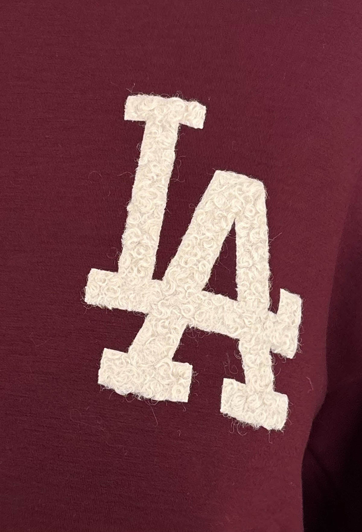 City Comforts Burgundy LA Sweatshirt