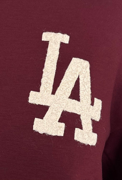 City Comforts Burgundy LA Sweatshirt