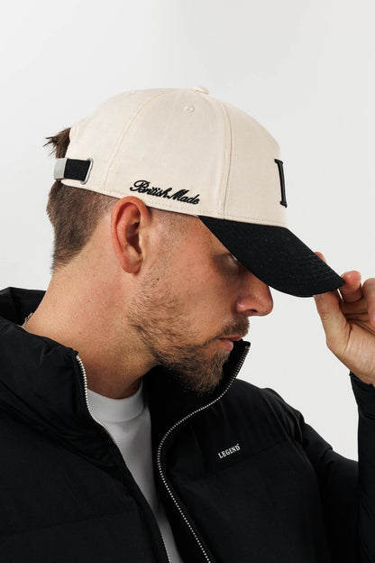 LEGEND INITIAL LOGO CAP - BLACK