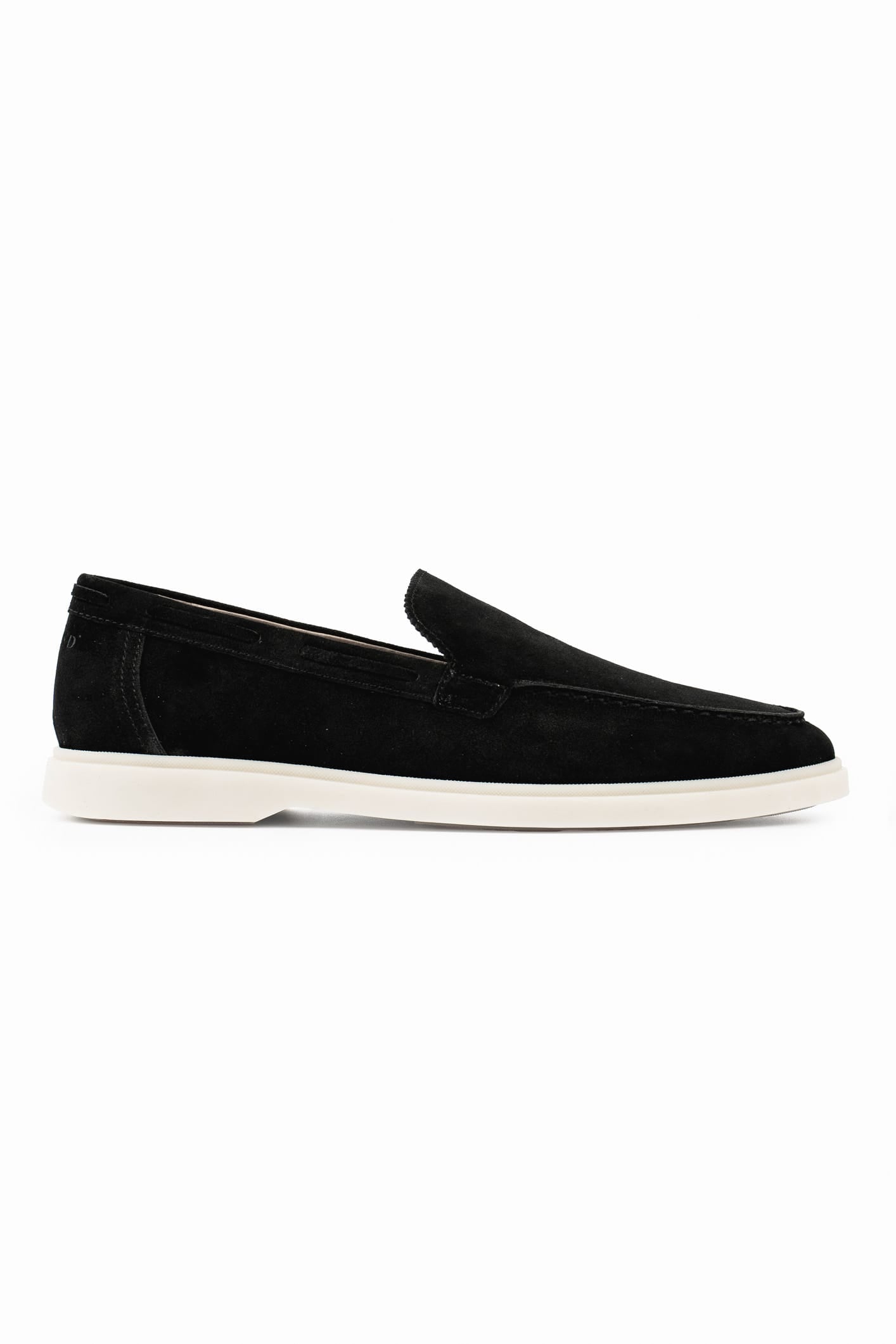 SUEDE LOAFER - BLACK