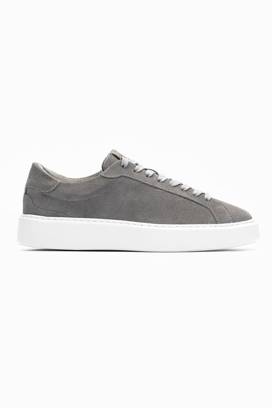 SUEDE TRAINER - DARK GREY