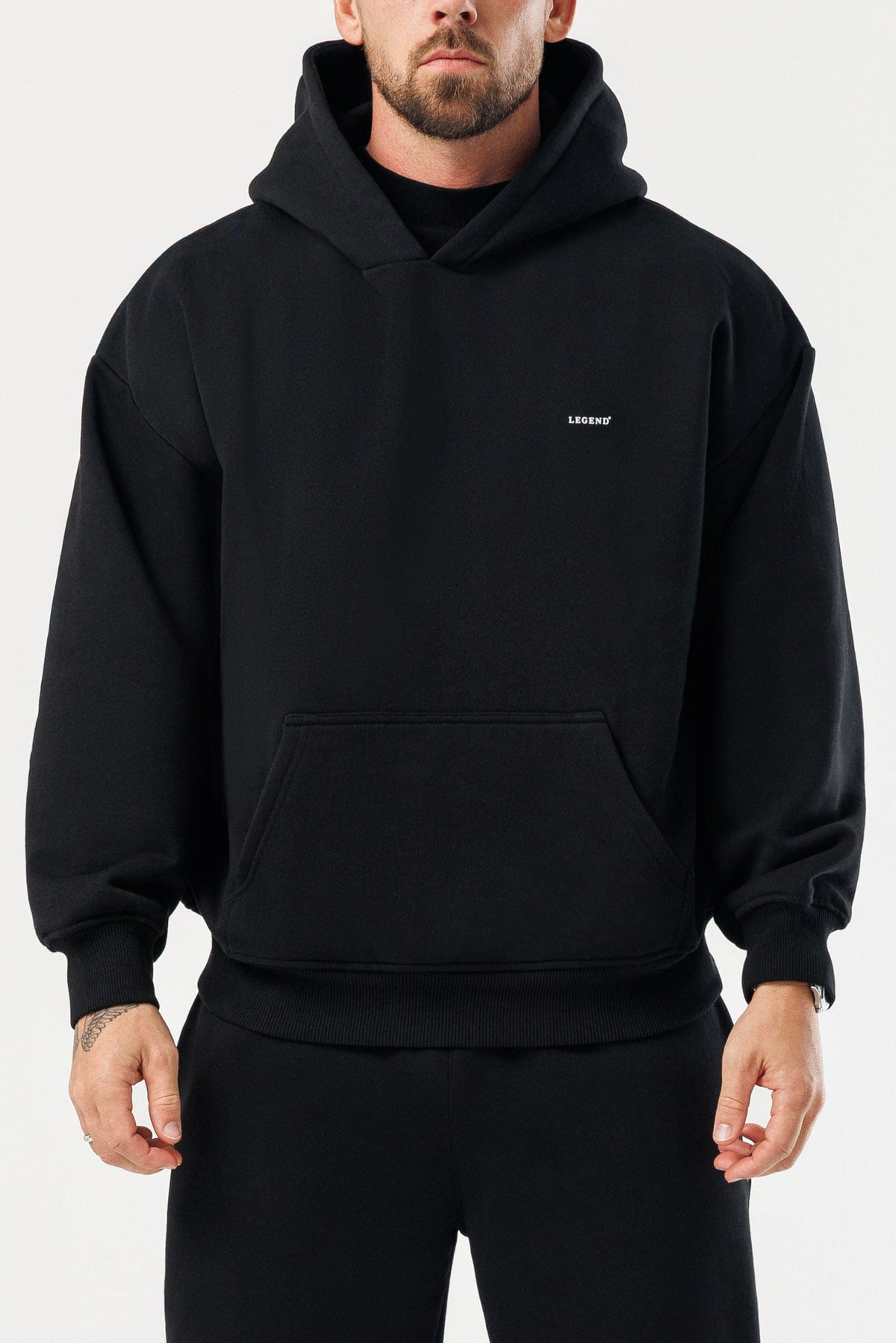 HOODIE - BLACK