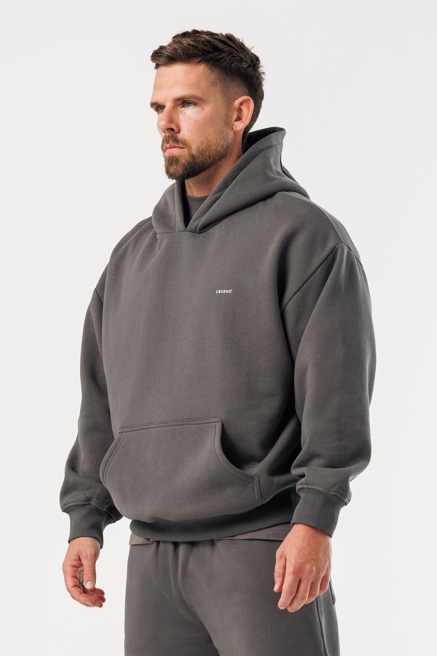 HOODIE - DARK GREY