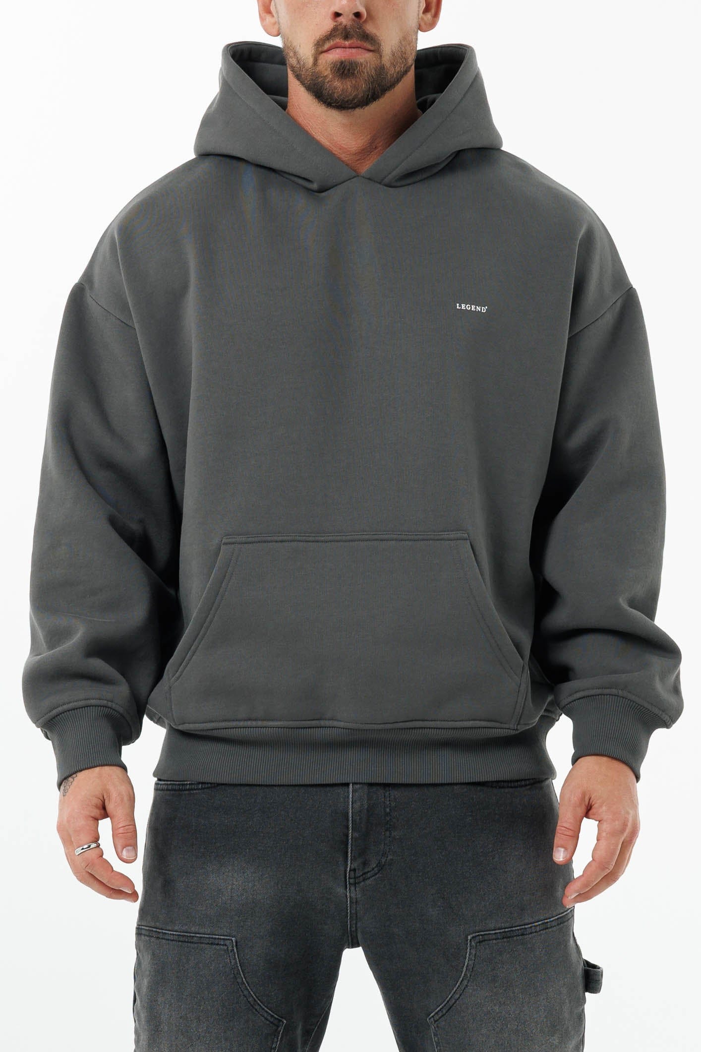 HOODIE - DARK GREY