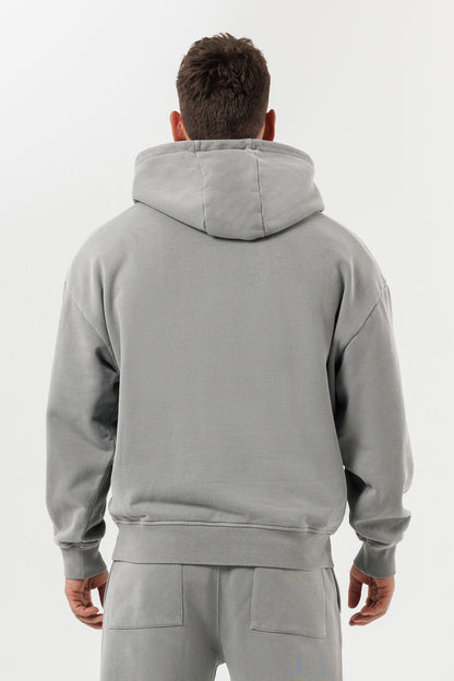 HOODIE - WASHED GREY
