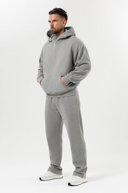HOODIE - WASHED GREY