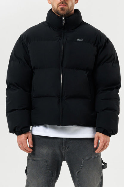 PUFFER JACKET - BLACK