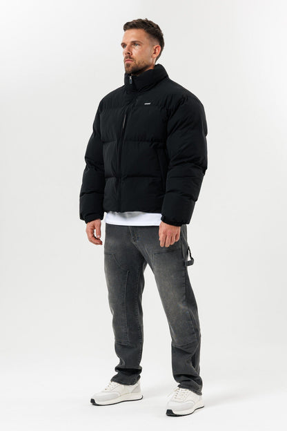 PUFFER JACKET - BLACK