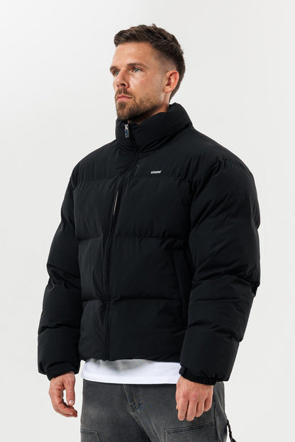 PUFFER JACKET - BLACK