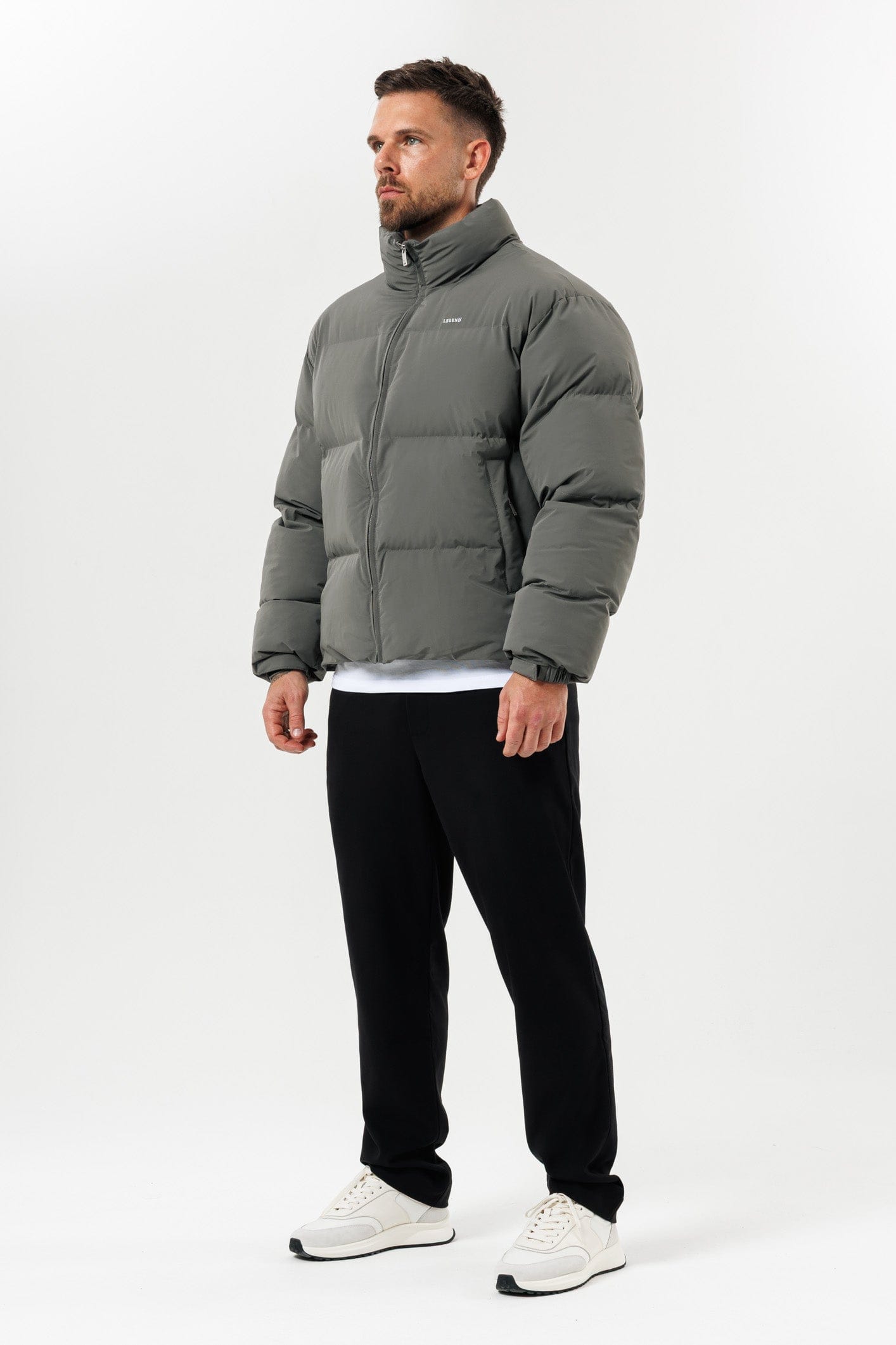 PUFFER JACKET - GREY