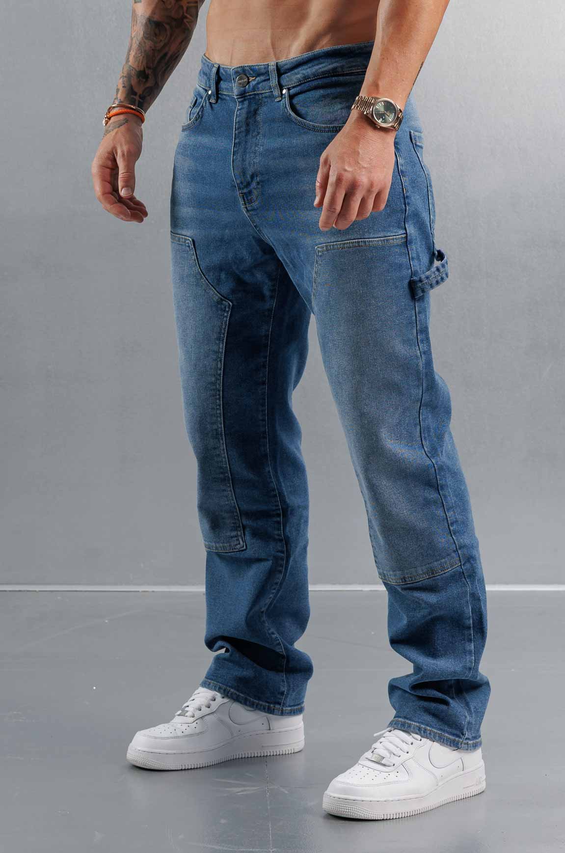 CARPENTER JEANS - MID BLUE