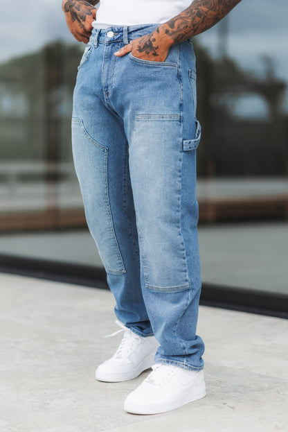 CARPENTER JEANS - WASHED LIGHT BLUE
