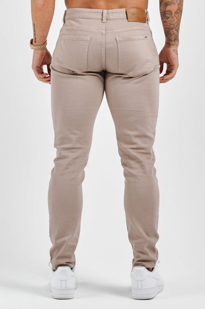SLIM FIT JEANS 2.0 - BEIGE